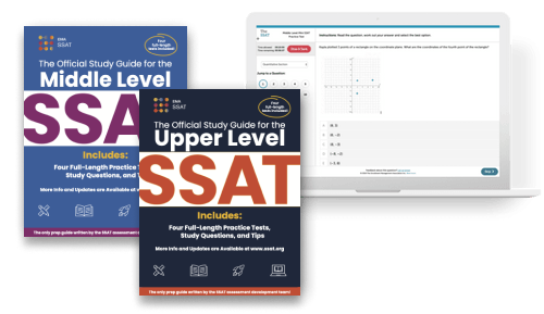SSAT Practice Tests | Official Online Prep & Guide Books